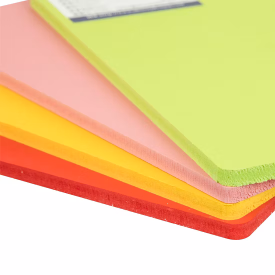 Pannello in schiuma Sankeqi grigio standard Foamex senza PVC per stampa 6 mm