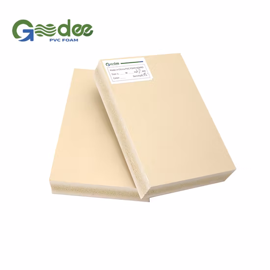 WPC PVC Foam Board for Furniture Cabinet Door Concrete Formwork